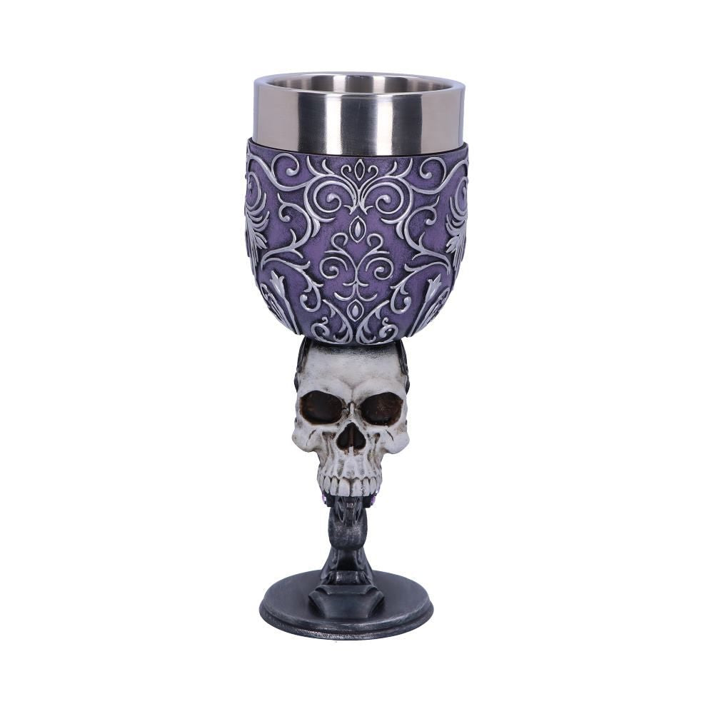 Death's Desire Twin Skull Heart Goblets