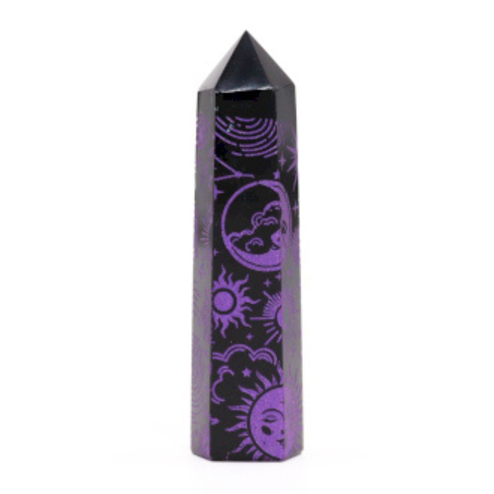 Black Obsidian Point