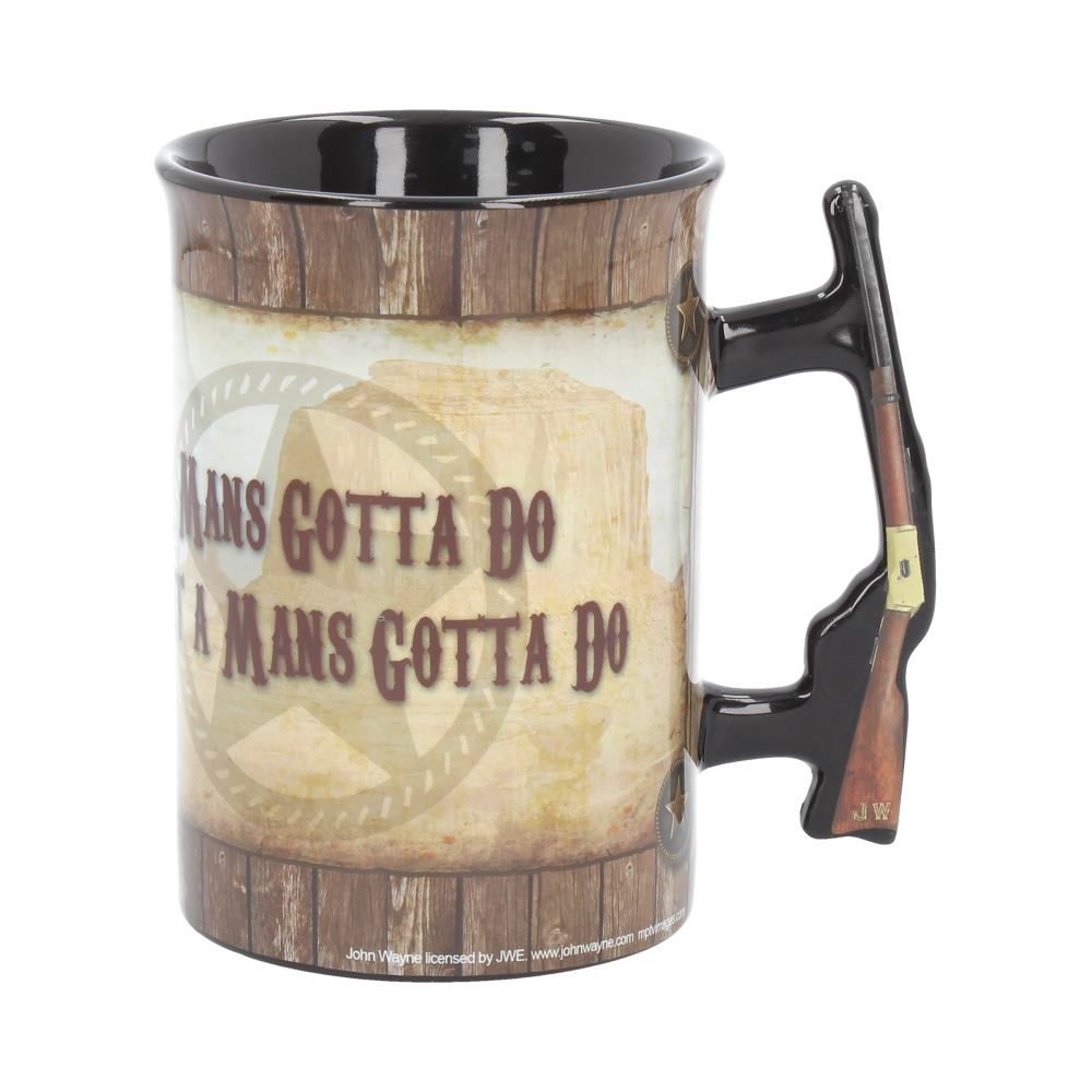 John Wayne - ‘A Man's gotta go what a Man's gotta do’ Mug
