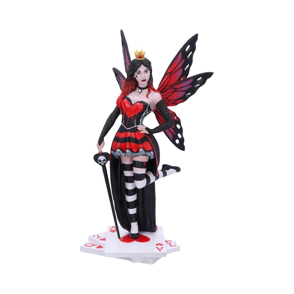 Queen of Hearts Red Card Figurine