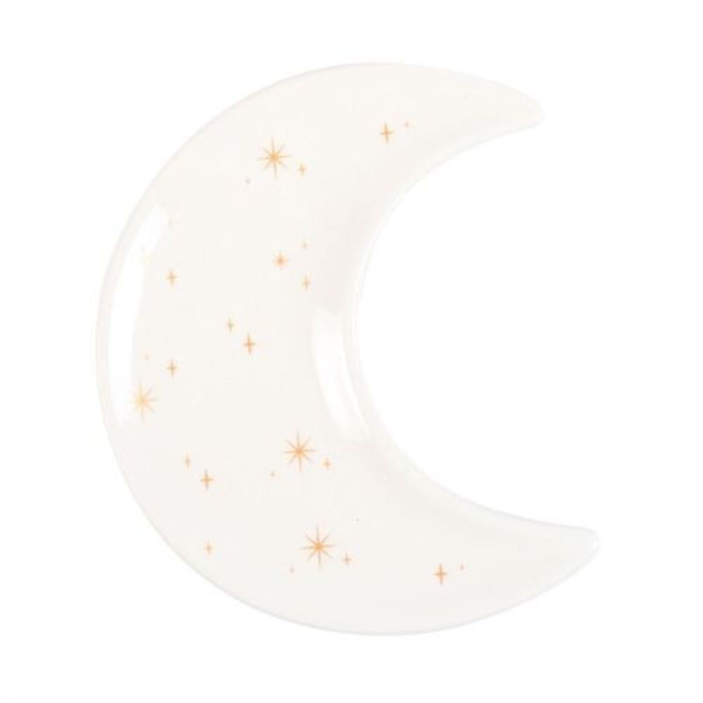 Crystal Set with Moon Trinket Dish
