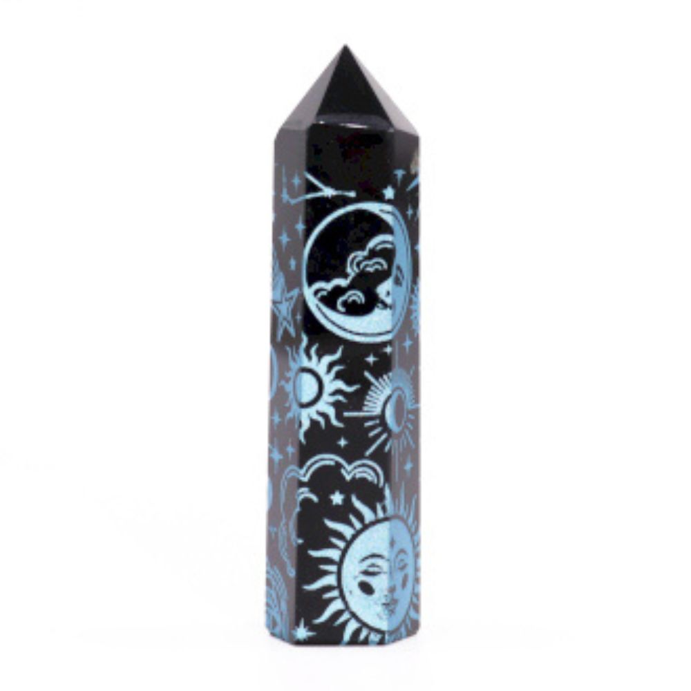 Black Obsidian Point