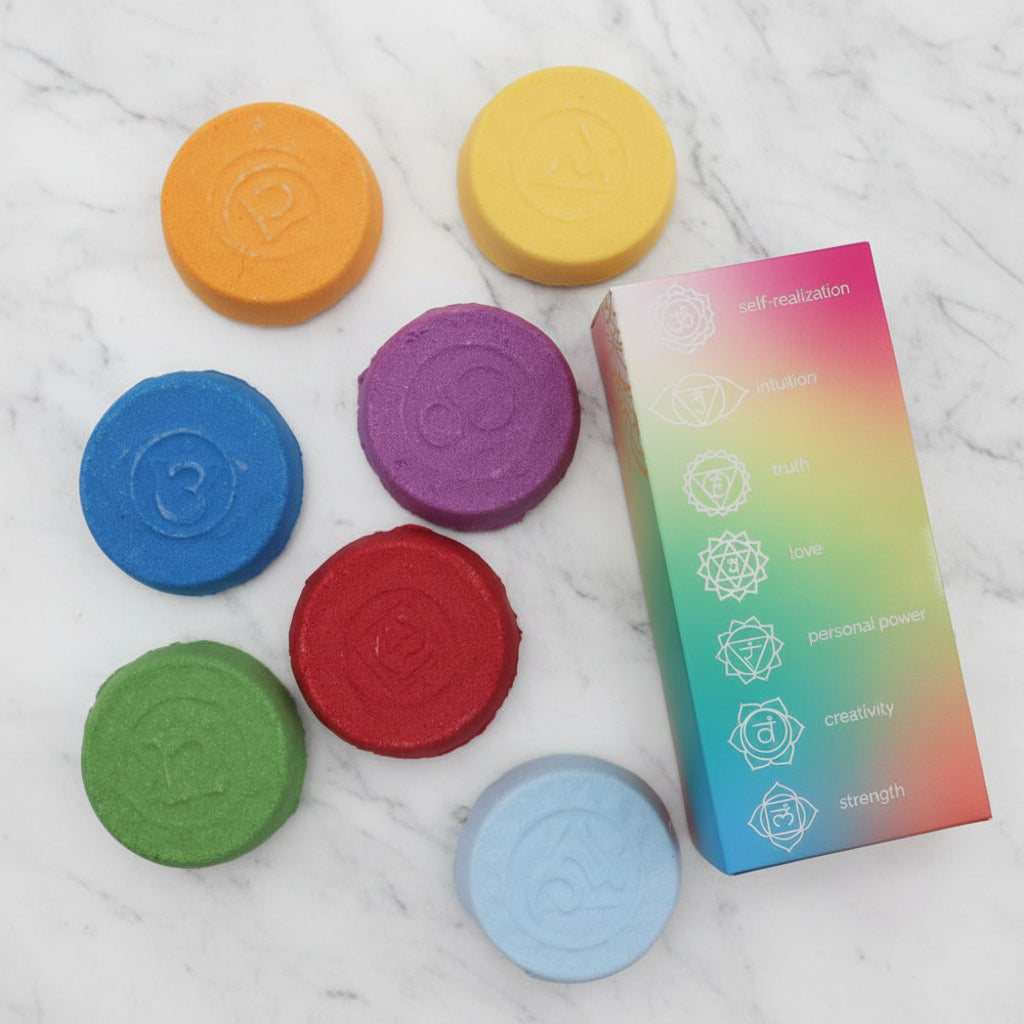 Chakra Bath Fizz - Chakra Harmony & Inner Glow