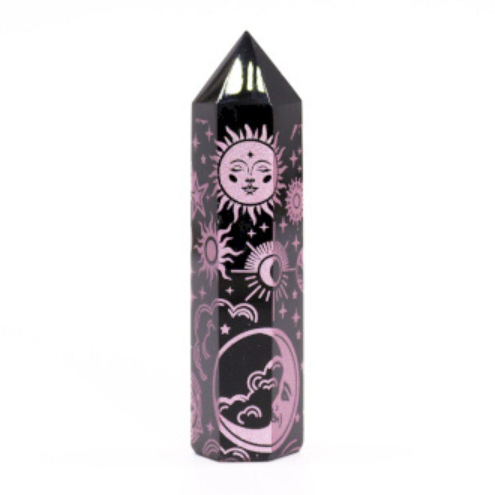 Black Obsidian Point