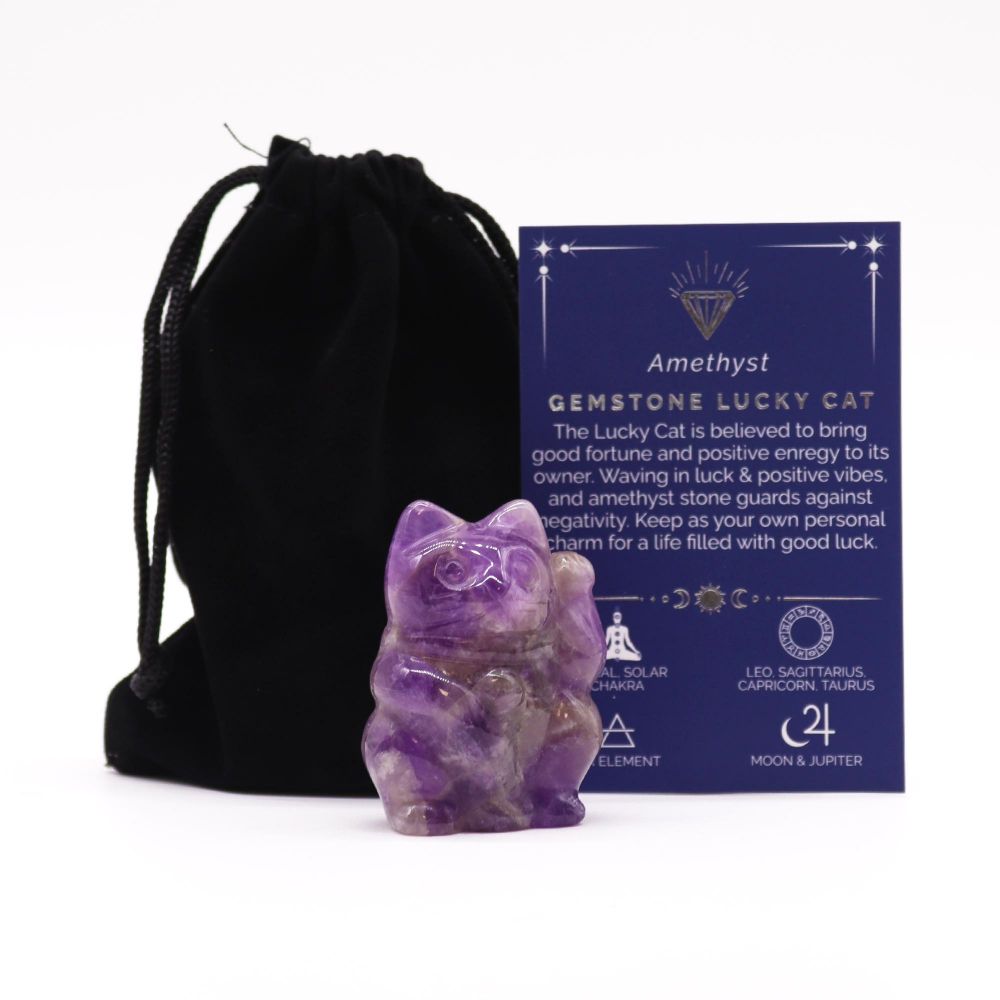 Lucky Cat Gemstone