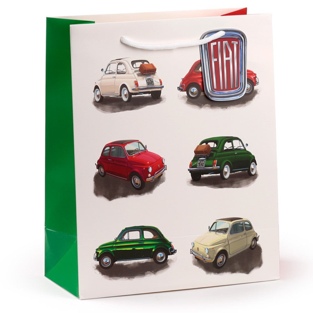 Fiat 500 - Retro Car Gift Bag