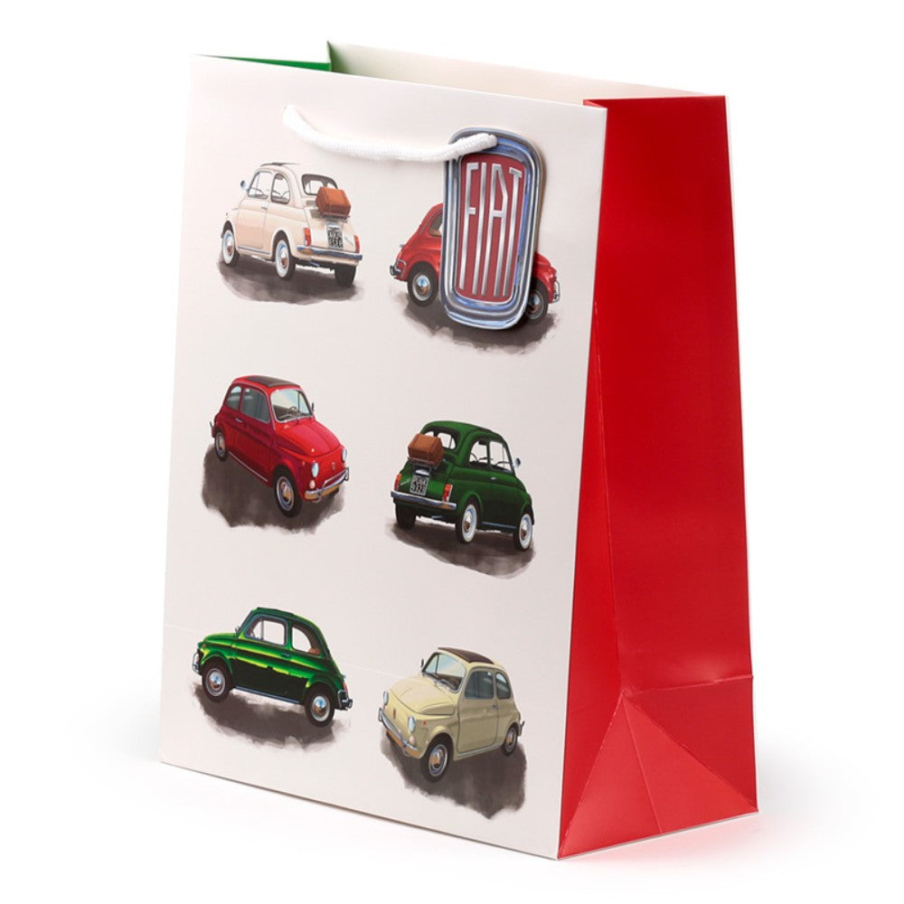 Fiat 500 - Retro Car Gift Bag