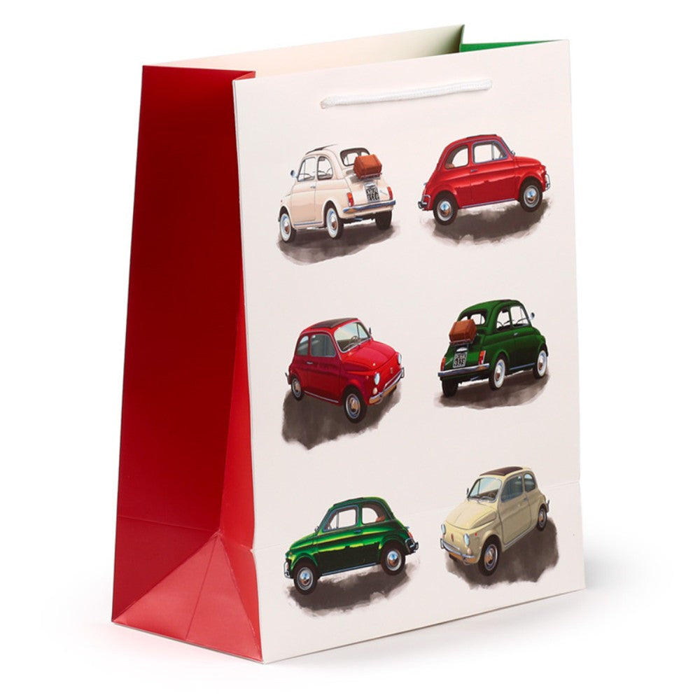 Fiat 500 - Retro Car Gift Bag