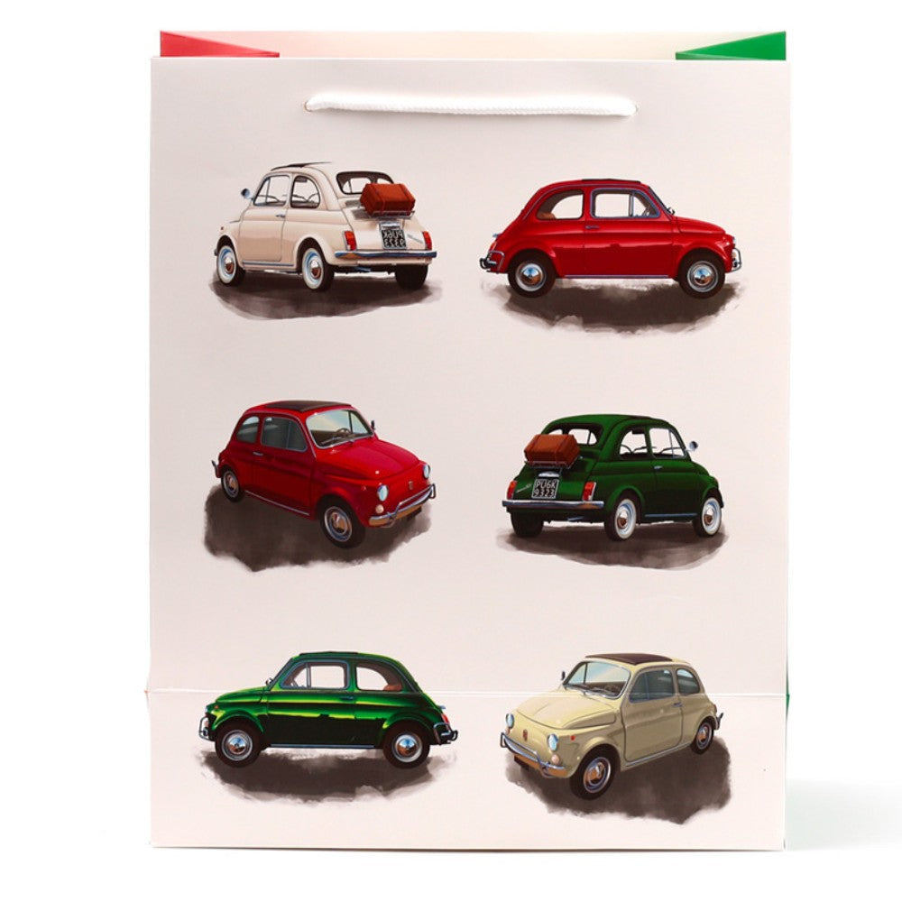 Fiat 500 - Retro Car Gift Bag