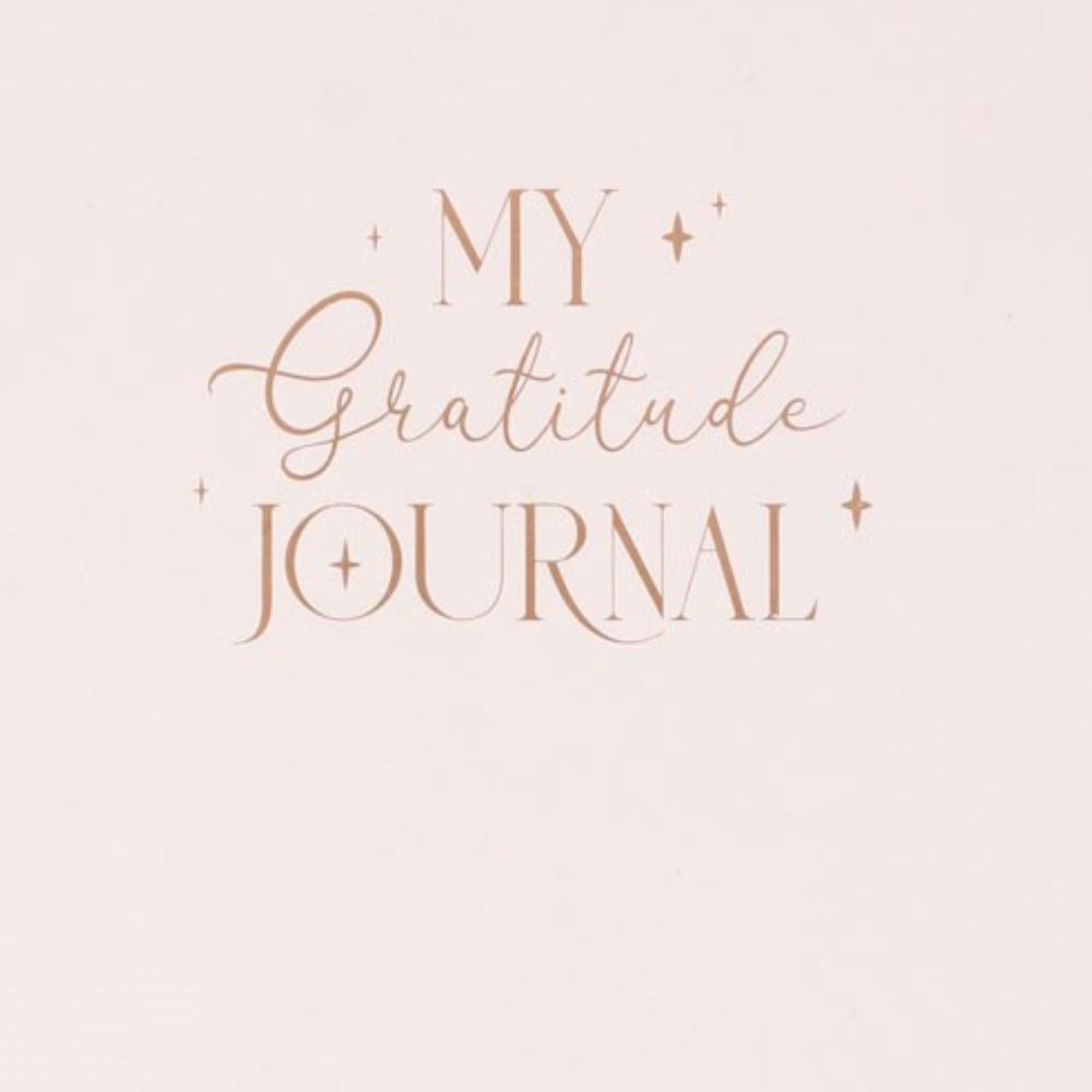Gratitude Journal with Rose Quartz Pen