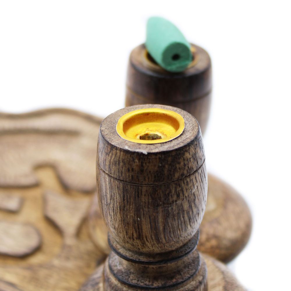 Backflow Burner - Mango Wood