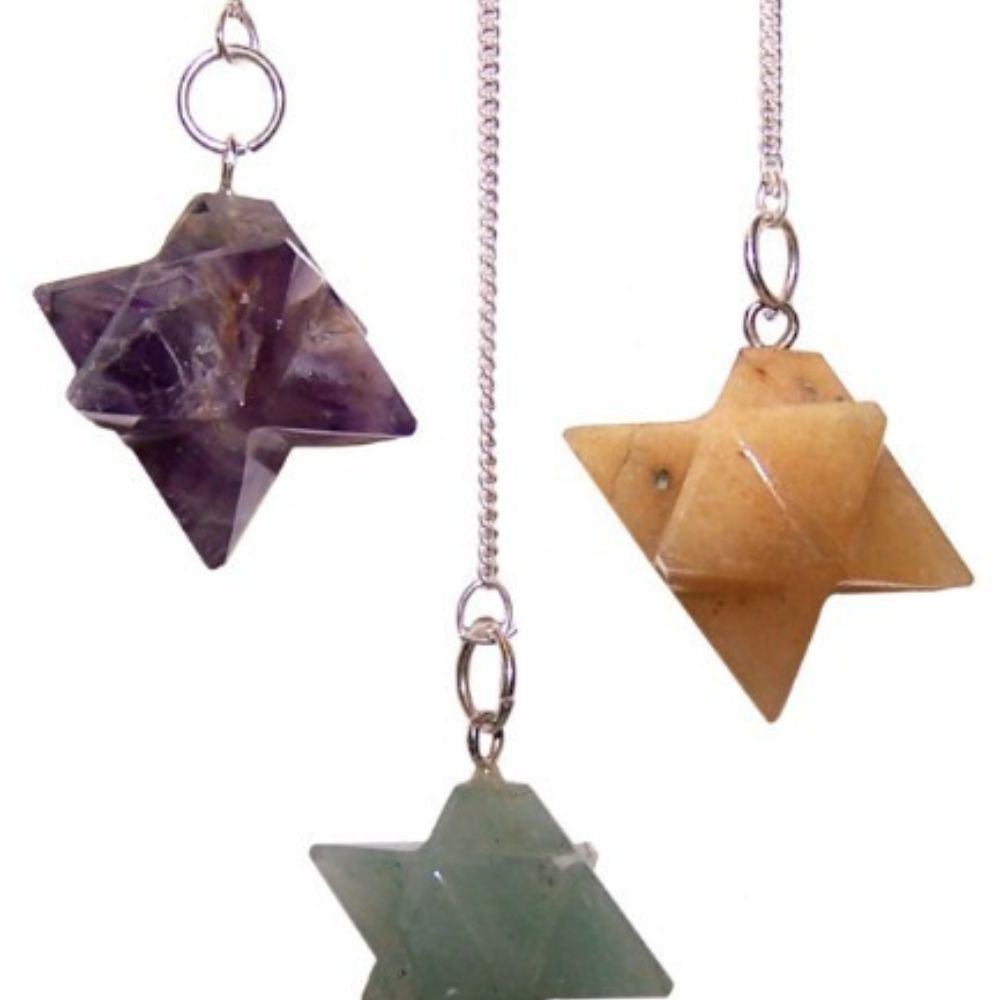 Assorted - Merkaba Star Pendulums