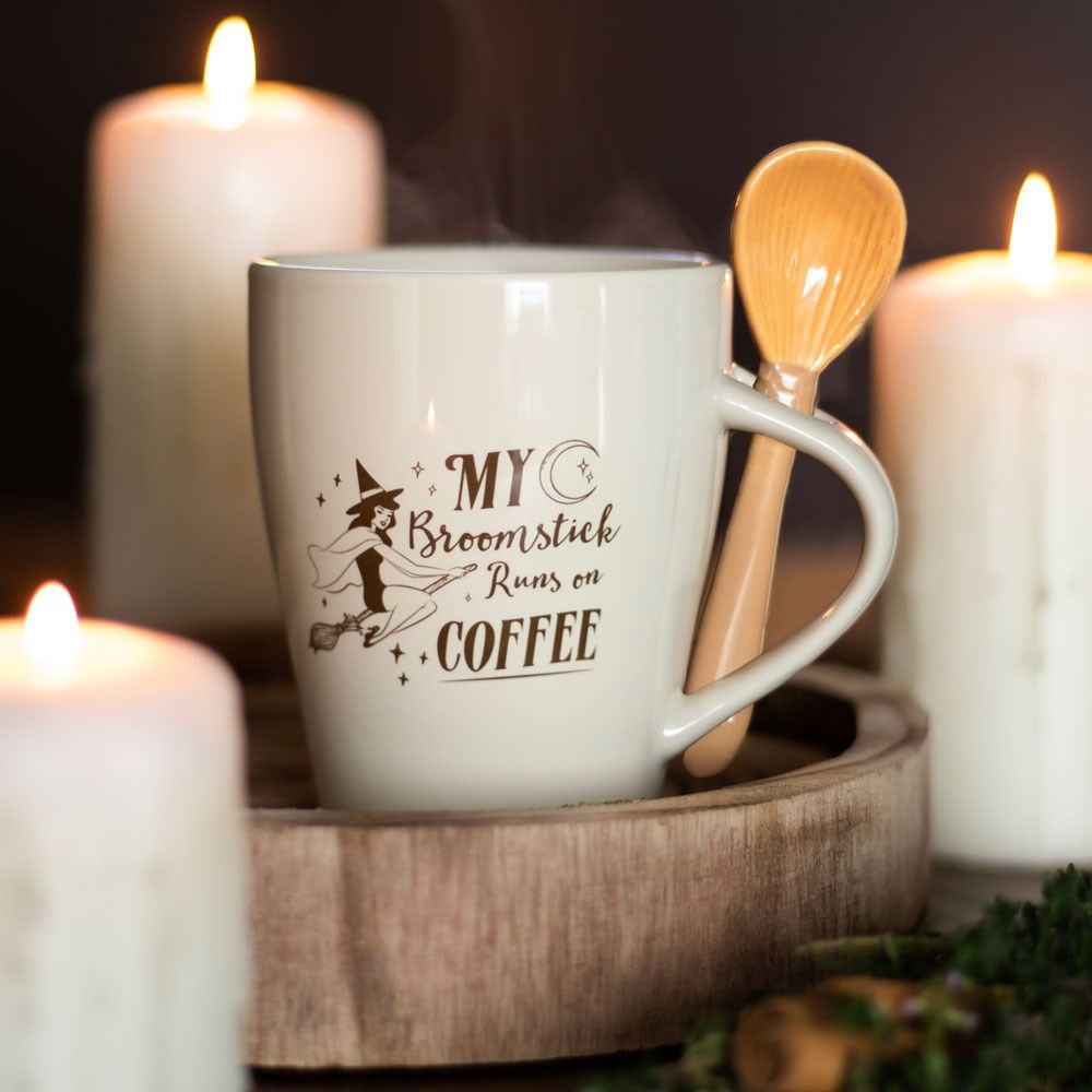 Witches brew Coffee Mug and Spoon Gift Set