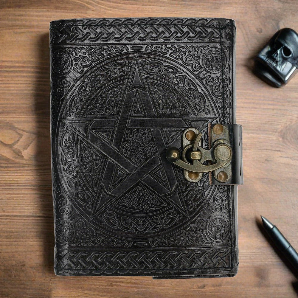 Pentagram Leather Journal