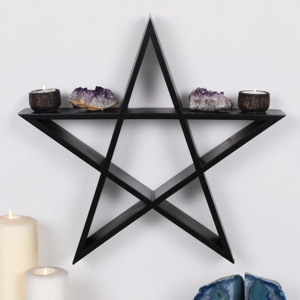 Pentagram display Shelf