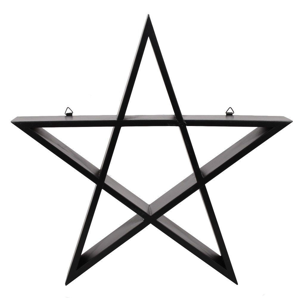 Pentagram display Shelf