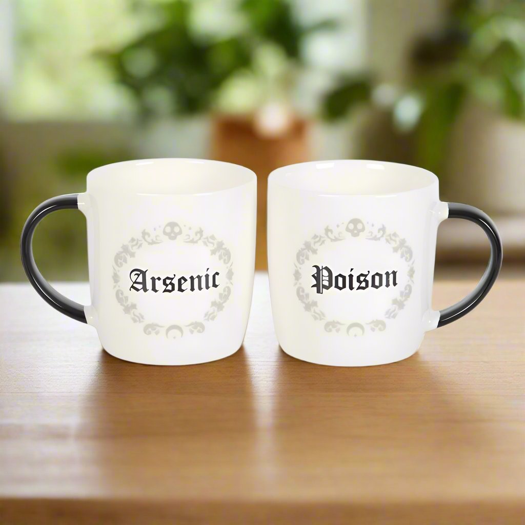 Poison and Arsenic Couples Mug Set