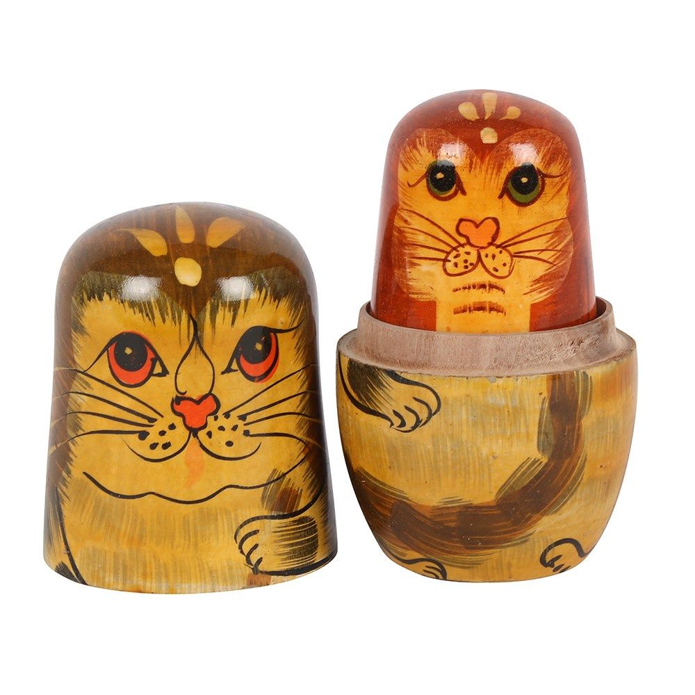 Russian 'Cat' Nesting Dolls