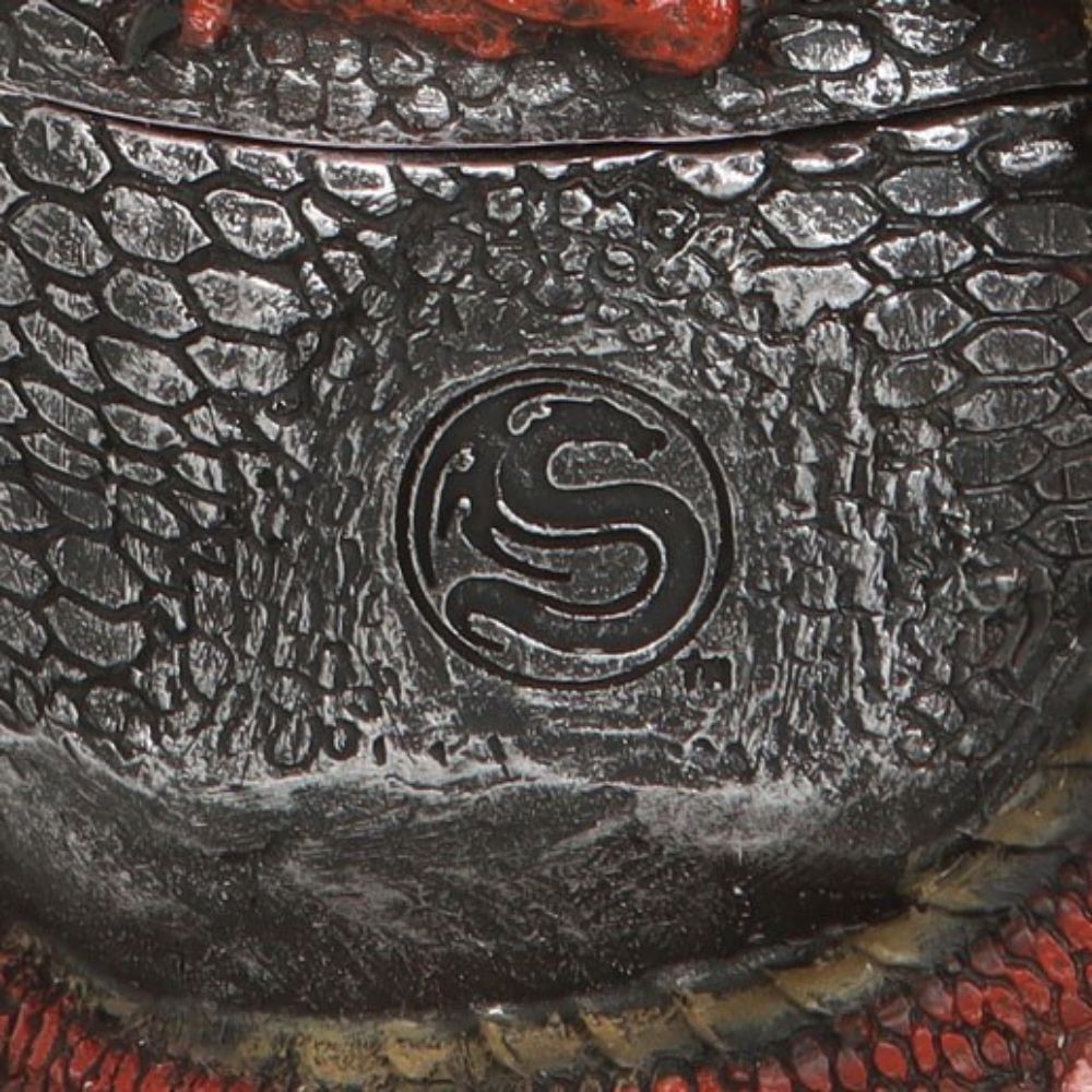 Serpent Infection -Skull Ornament by Spiral Direct