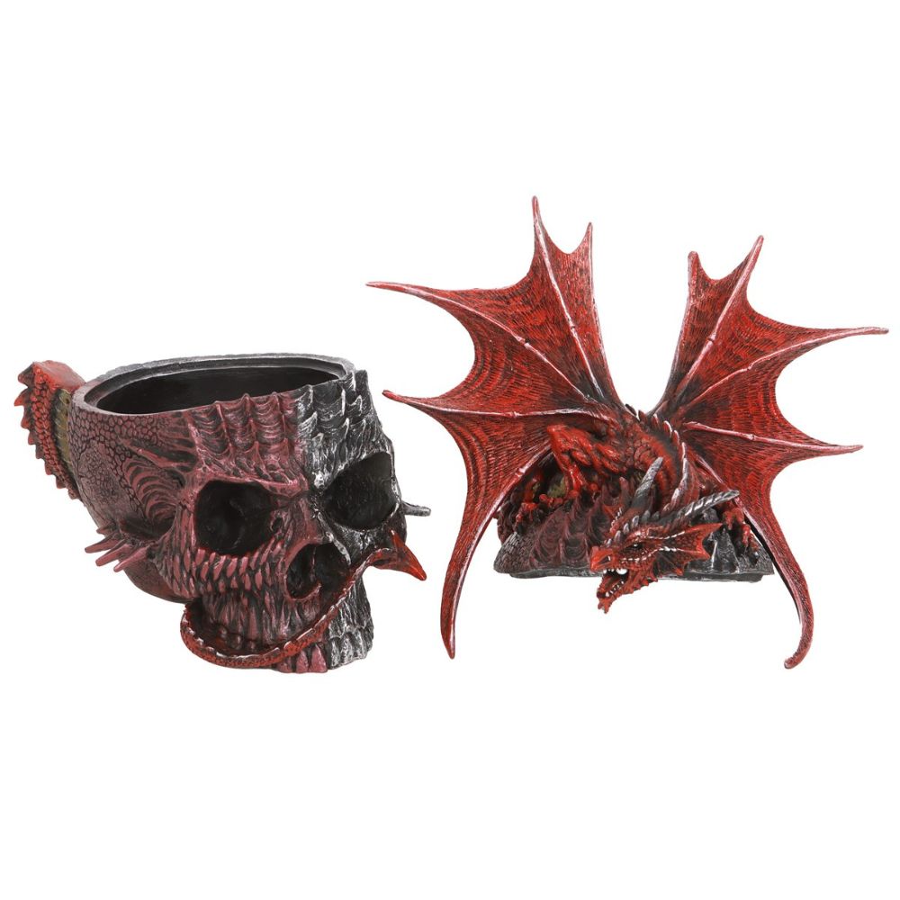 Serpent Infection -Skull Ornament by Spiral Direct