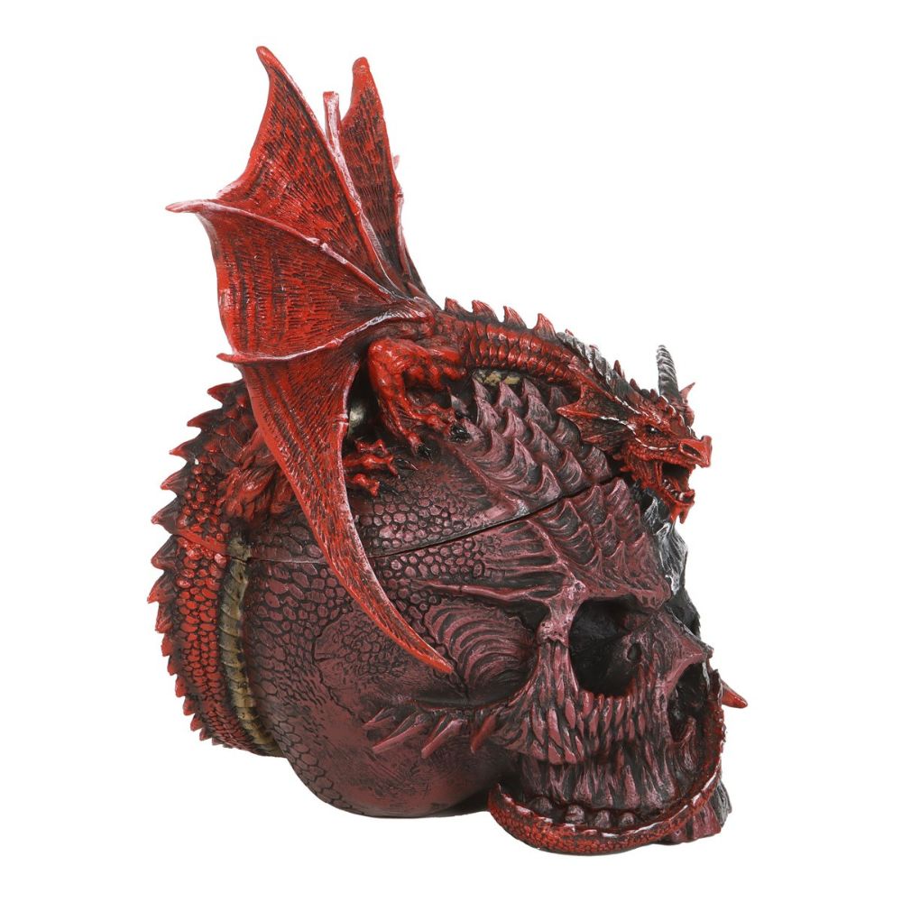 Serpent Infection -Skull Ornament by Spiral Direct