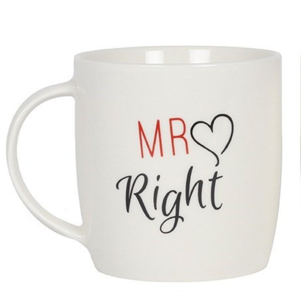 'Mr and Mrs' Mugs Gift Set