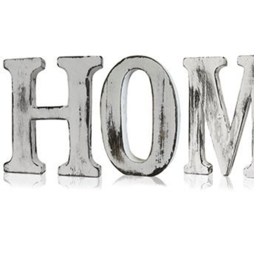 Shabby Chic letter set - Home