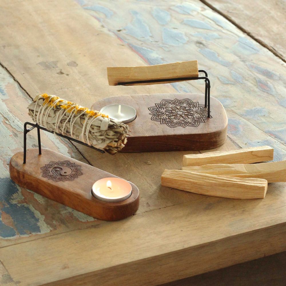 Teardrop Palo Santo Heater