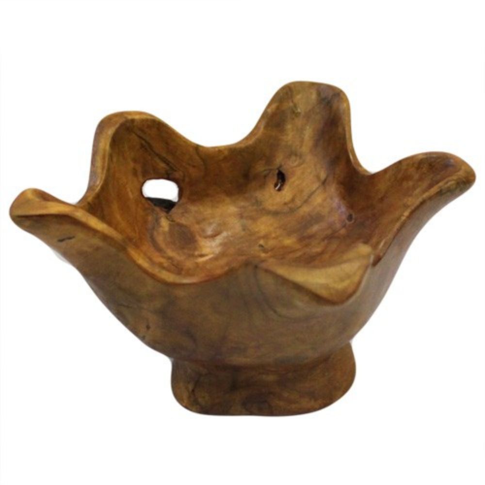 Teak Root Bowl
