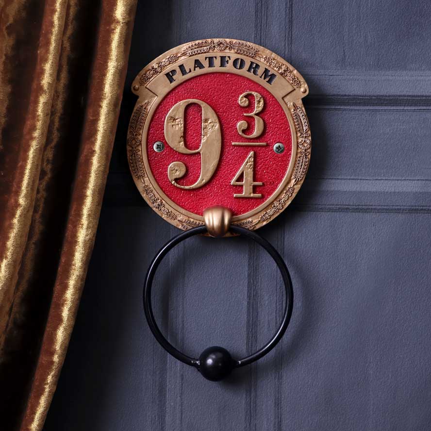 Harry Potter Platform 9¾ Door Knocker