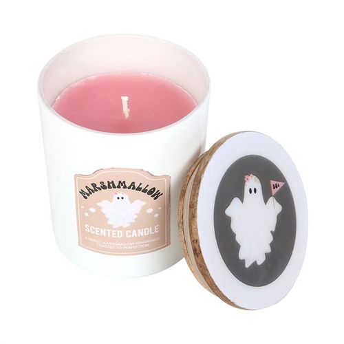 Toasted Marshmallow Ghost Candle