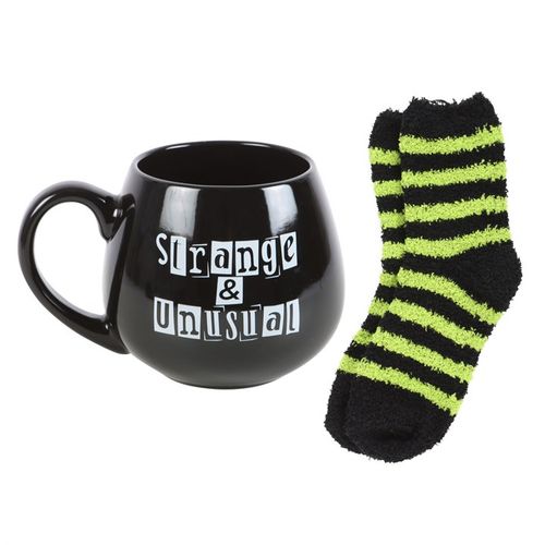 Strange & Unusual Mug & Socks Gift Set