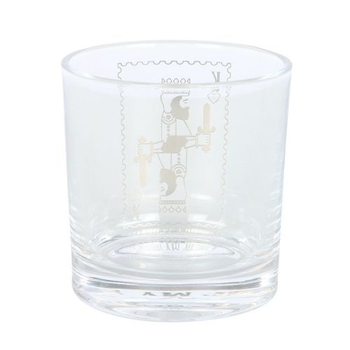 King of My Heart Drinking Glass