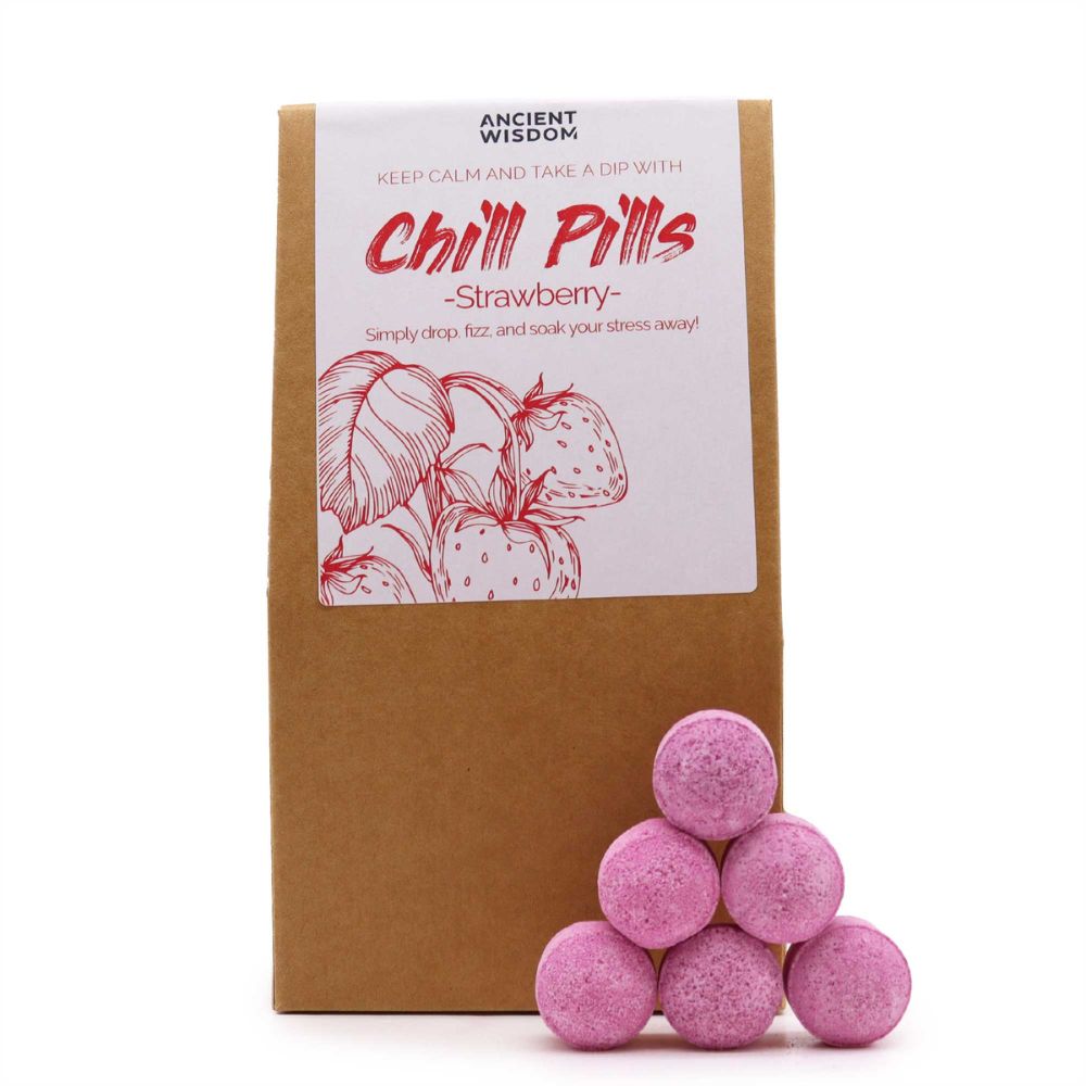 Chill Pill Bath Bomb Gift Pack – Handmade Bath Fizzers