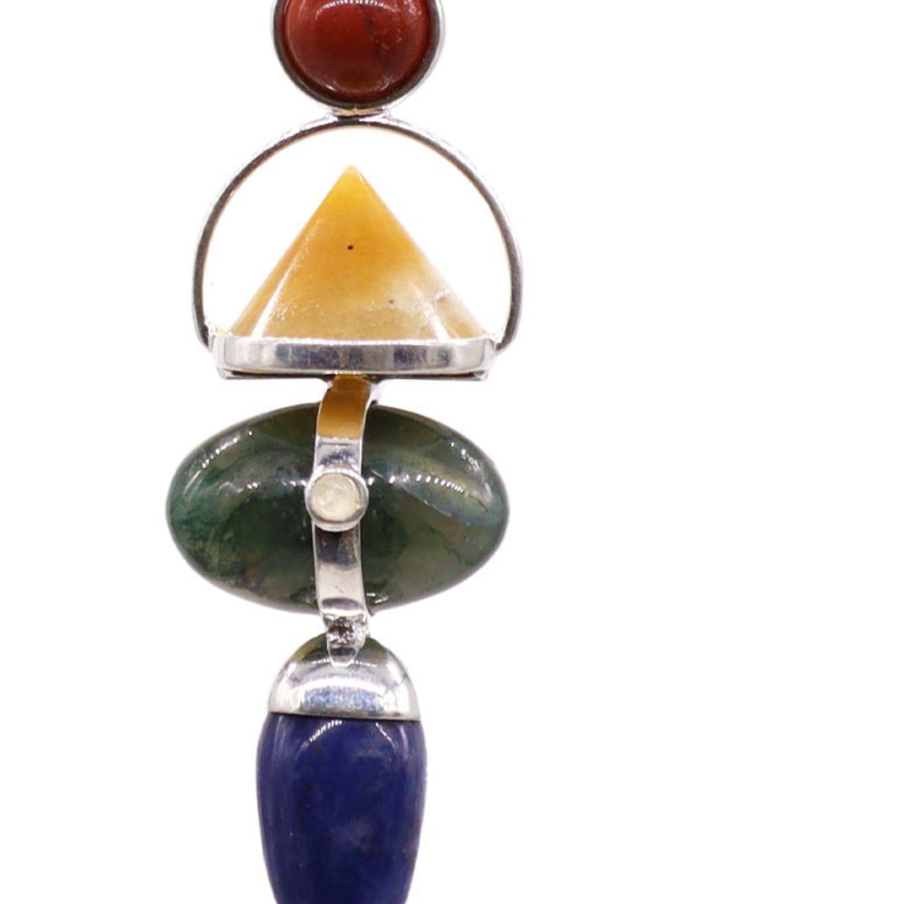 Four Elements-Gemstone Pendulum