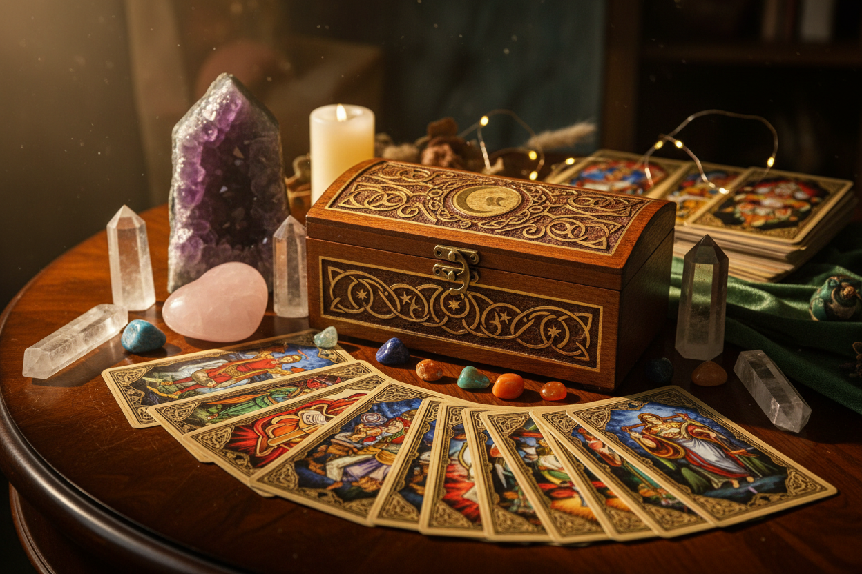 Tarot Storage Boxes – The Moon and the Hare Gift Shop