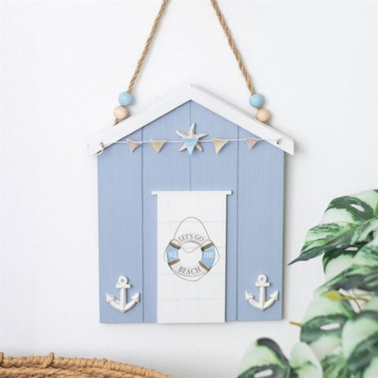 Beach Hut Hanging Decoration