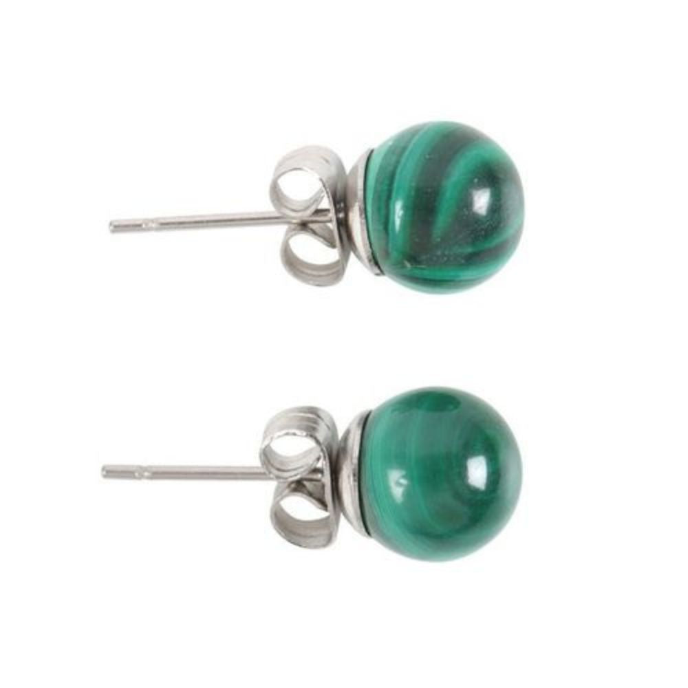 Semi Precious Crystal Earrings