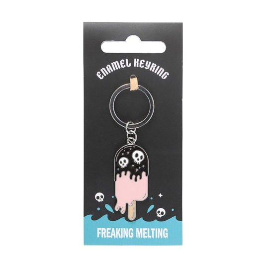 'Freaking Melting' Ice Cream Keyring
