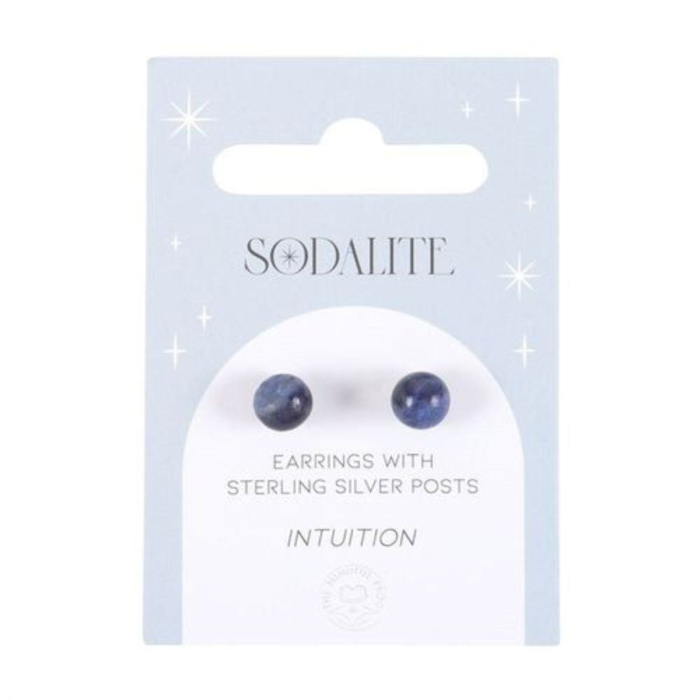 Semi Precious Crystal Earrings