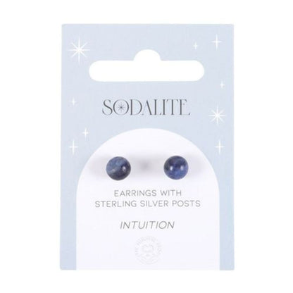 Semi Precious Crystal Earrings