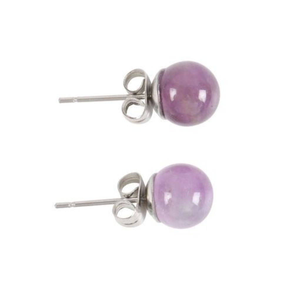 Semi Precious Crystal Earrings