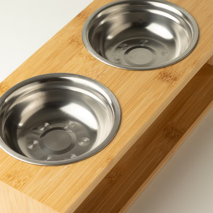 PAW Large Double Pet Bowls