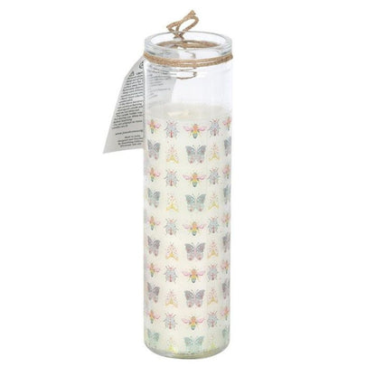 Floral Bug Garden Tube Candle