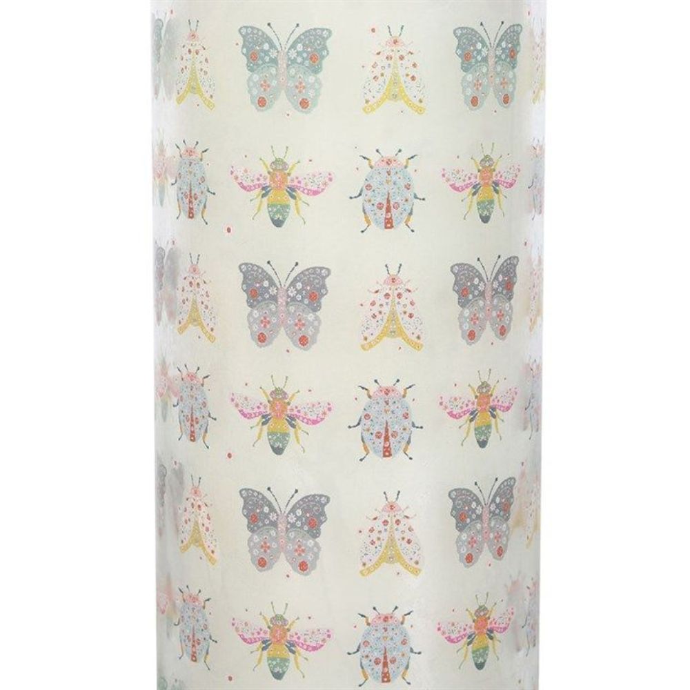 Floral Bug Garden Tube Candle