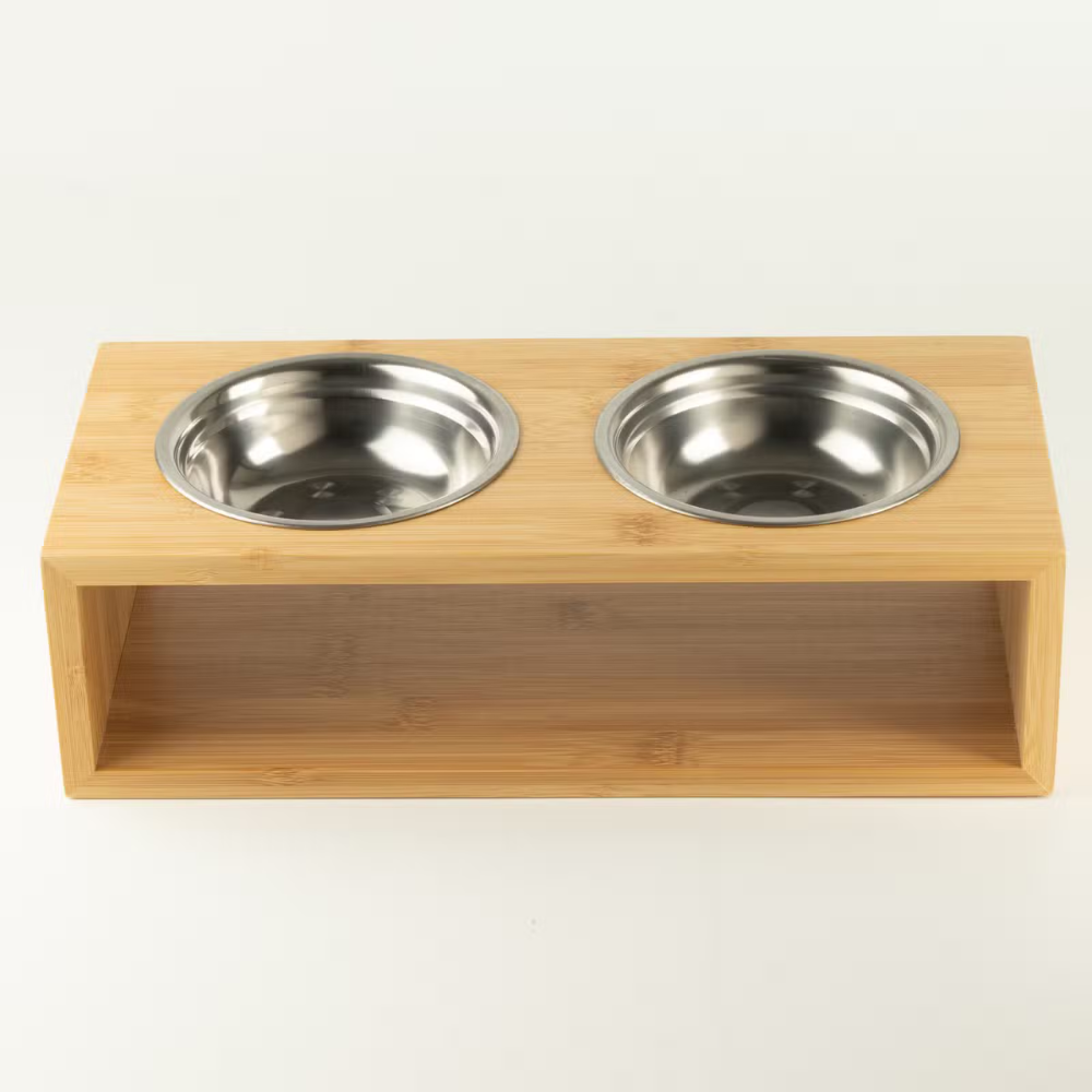 PAW Large Double Pet Bowls