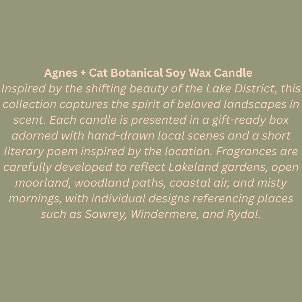 Agnes + Cat Botanical Soy Wax Candle