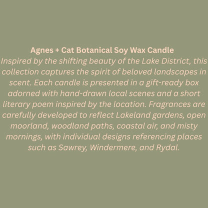 Agnes + Cat Botanical Soy Wax Candle