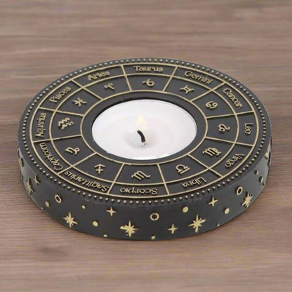 Tealight Holder – Astrology Wheel