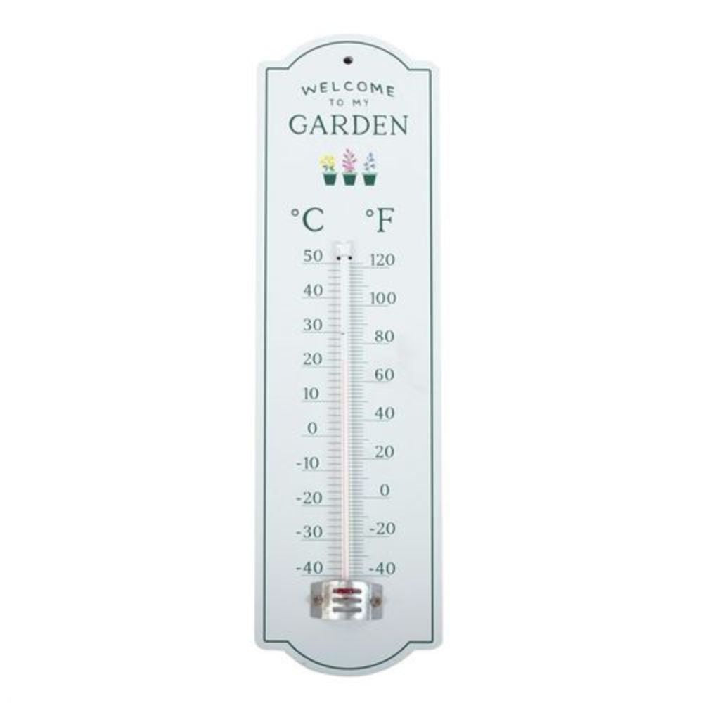 Welcome to My Garden -  Wall Thermometer